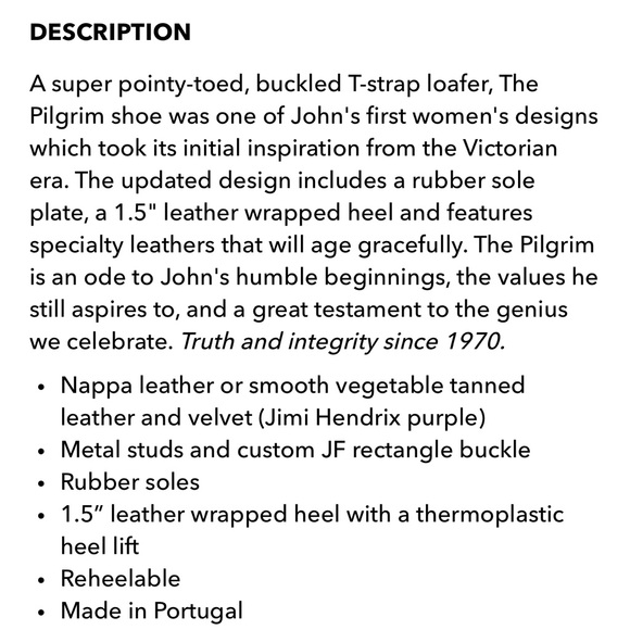 Fluevog Pilgrim Green Snakeskin - Picture 5 of 5